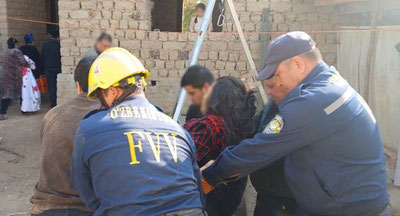 Изрображение 'В Джизакской области женщина провалилась в 4-метровую яму во дворе'