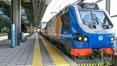 Изрображение 'Казахстан запускает поезд повышенного комфорта между Алматы и Ташкентом'