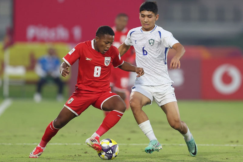 'Ўзбекистон ўсмирлар терма жамоаси Панама терма жамоасига қарши ўйинда йирик 6:1 ҳисобида ғалаба қозонди'ning rasmi