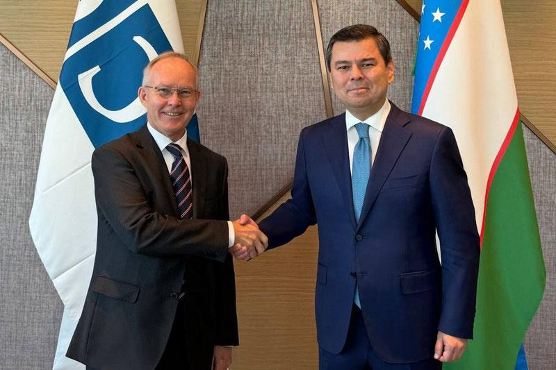 Изрображение 'Представитель ОБСЕ по вопросам свободы СМИ прибыл в Узбекистан'