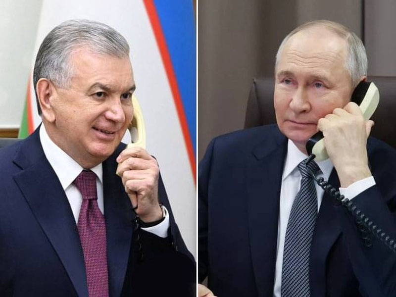 'Мирзиёев ҳамда Путин телефон орқали гаплашди'ning rasmi