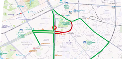 Изрображение 'В Ташкенте на отдельных улицах закроют движение'