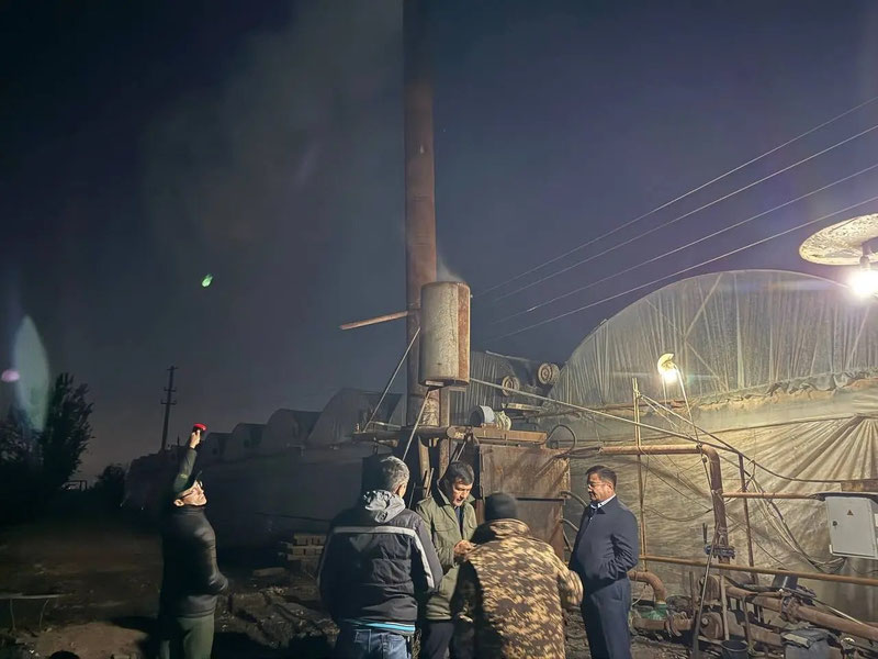 Изрображение 'В Ташкенте и Ташкентской области остановили работу 106 предприятий и теплиц'