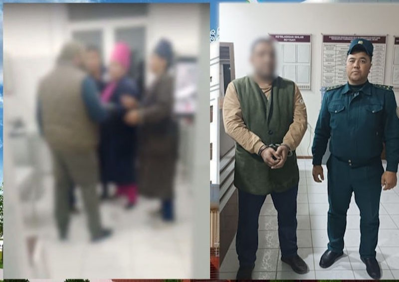 Image of 'Sirdaryo's husband got jealous of his wife and beat the doctor.'