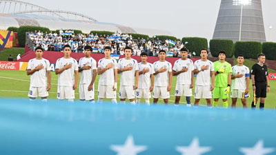 Image of 'Today, the Uzbekistan National Team will take the field against Croatia.'