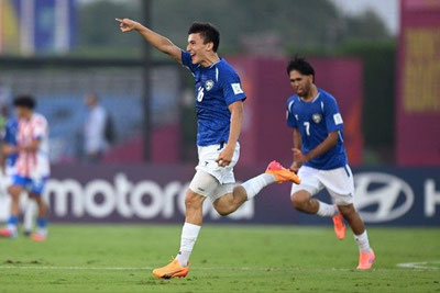 Image of 'U-17: Uzbekistan defeated Croatia and advanced to the round of 16'