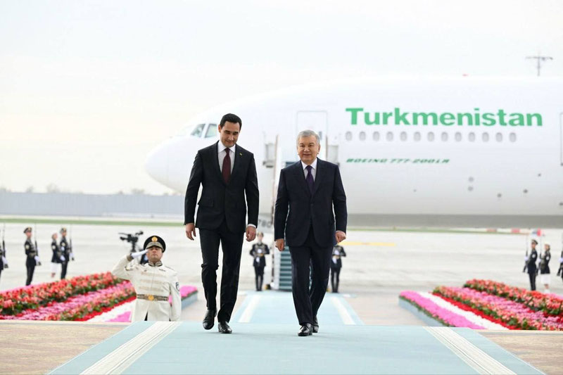 'Сердар Бердимуҳамедов Ўзбекистонга ташриф буюрди'ning rasmi