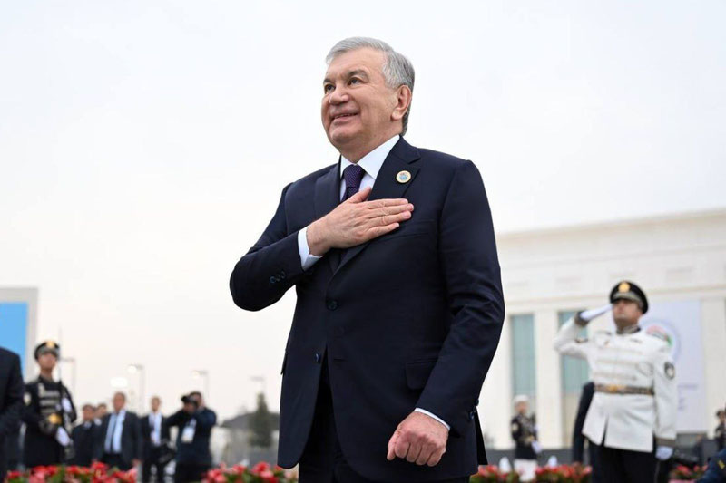 Изрображение 'Исторический саммит стран Центральной Азии в Ташкенте завершен'