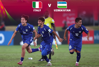 Изрображение 'Сегодня юношеская сборная Узбекистана сыграет в 1/8 финала чемпионата мира'