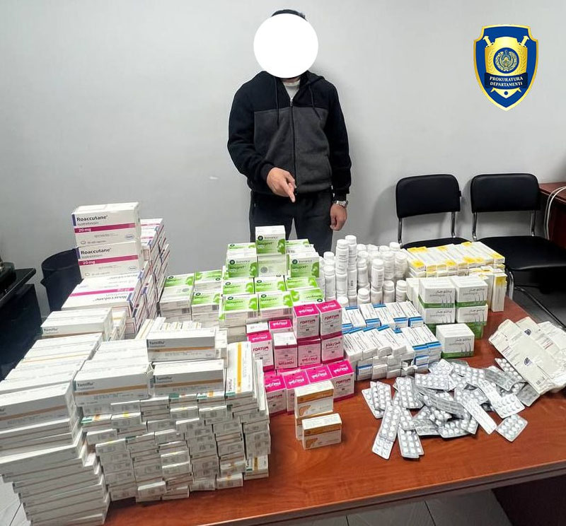'Тошкент шаҳрида сифати кафолатланмаган дори воситаларини сотаётган шахс ушланди'ning rasmi