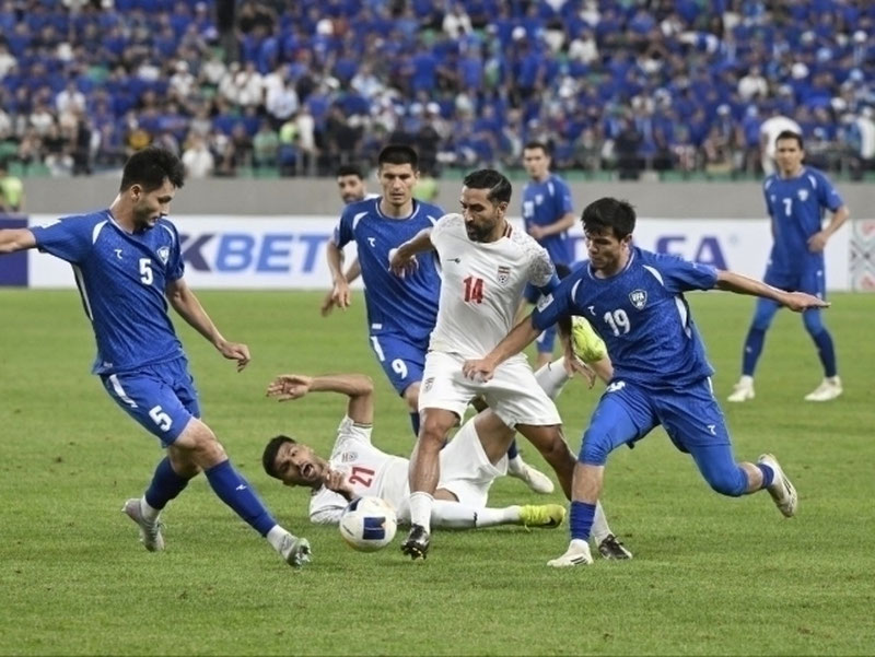 Image of 'Uzbekistan will take the field today against Iran in the final.'