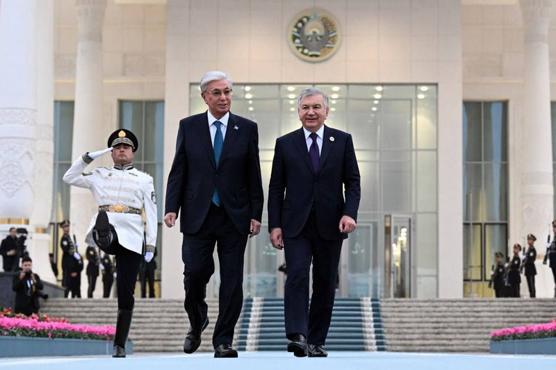 'Tuqayev Mirziyoyevga minnatdorlik bildirdi'ning rasmi