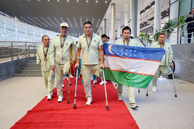 Изрображение 'Узбекские футболисты-ампутанты завоевали путевку на чемпионат мира'