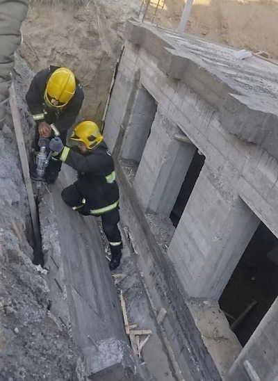 Изрображение 'На стройке в Ташкенте мужчину придавило бетонной плитой'