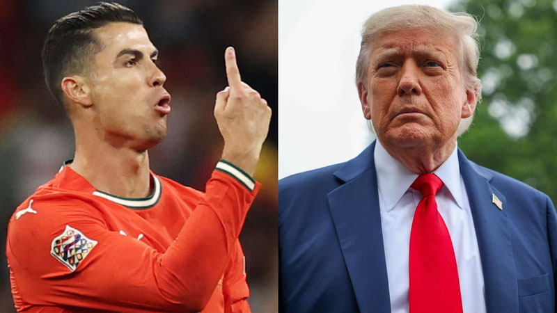 'Ronaldo Oq uyda: Trump Saudiya valiahdi uchun shohona ziyofat uyushtirdi'ning rasmi