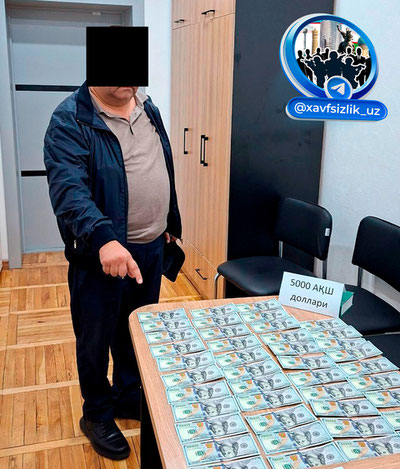 'Toshkentda soliq bosh inspektori pora olganlikda gumonlanib ushlandi'ning rasmi