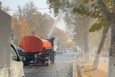 'Toshkentning ifloslangan havosi tozalash boshlandi'ning rasmi