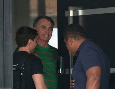 Image of 'The former president of Brazil was arrested.'