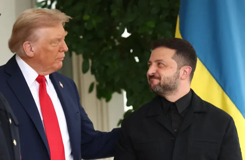 Image of 'Trump's peace plan for Ukraine has been shortened.'