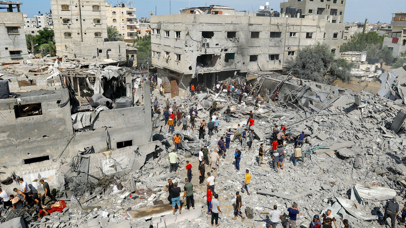 'Тинчликдан бери Исроил ҳар куни Ғазода 2 болани ўлдирмоқда'ning rasmi