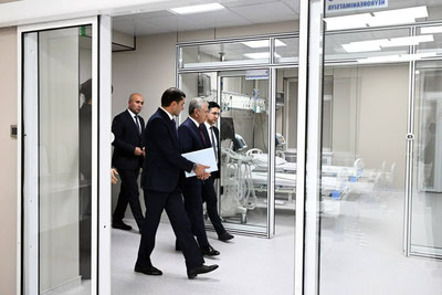 Изрображение 'Шавкат Мирзиёев посетил современные медицинские учреждения в Самарканде'