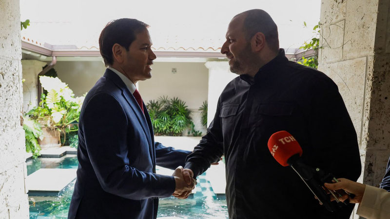 Изрображение 'Во Флориде прошли переговоры о мирном плане между делегациями США и Украины'