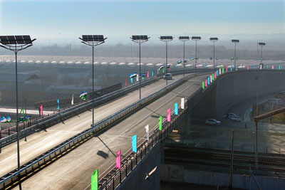 Изрображение 'Президент ознакомился с крупными проектами строительства в Джизакской области'