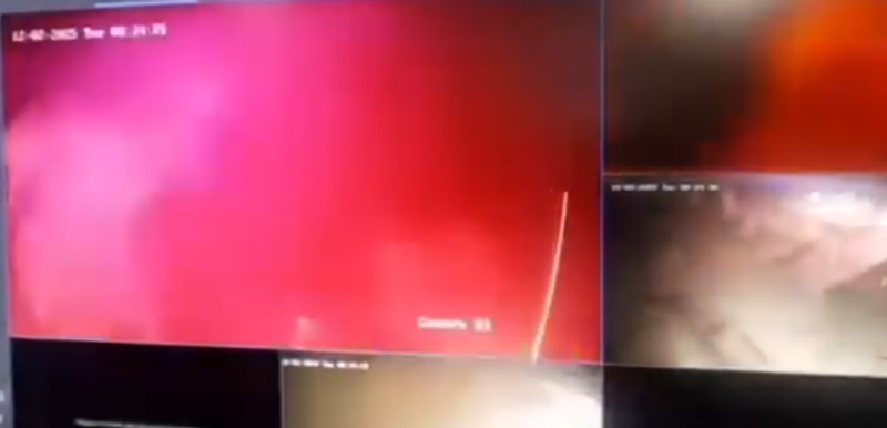 Изрображение 'В сети появилось видео взрыва в кафе в Гулистане'