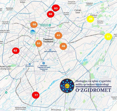 Изрображение 'В Узгидромете заявили, что датчики IQair могут давать искаженные данные'