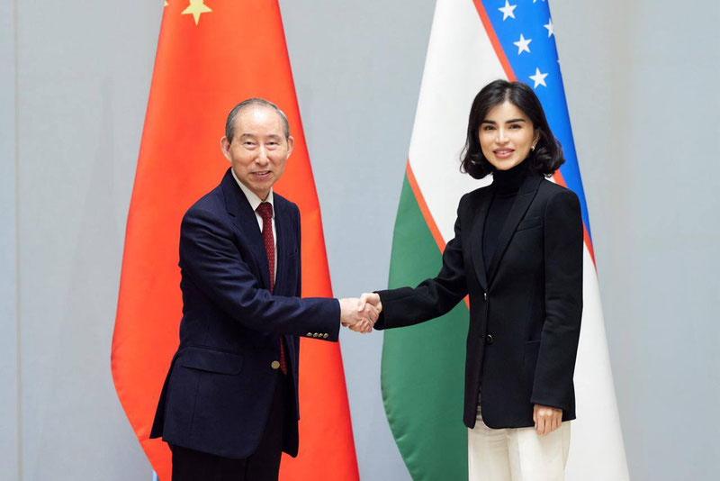 'Ўзбекистон ва Хитой ўртасидаги стратегик шериклик янада мустаҳкамланади'ning rasmi