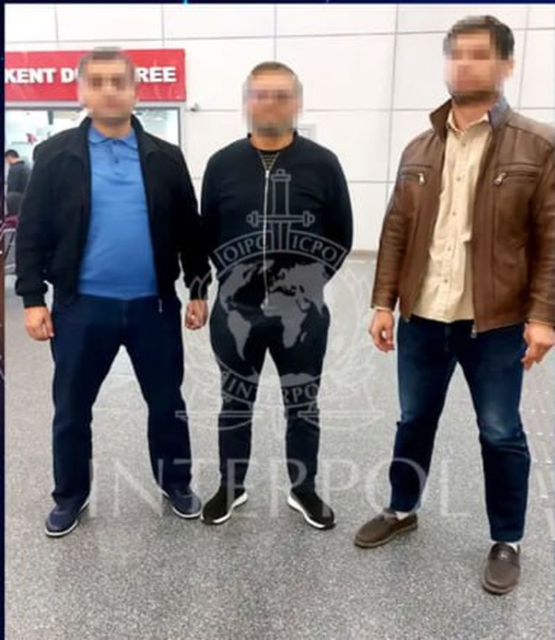 Image of 'The murderer wanted internationally was deported from Egypt to Uzbekistan.'
