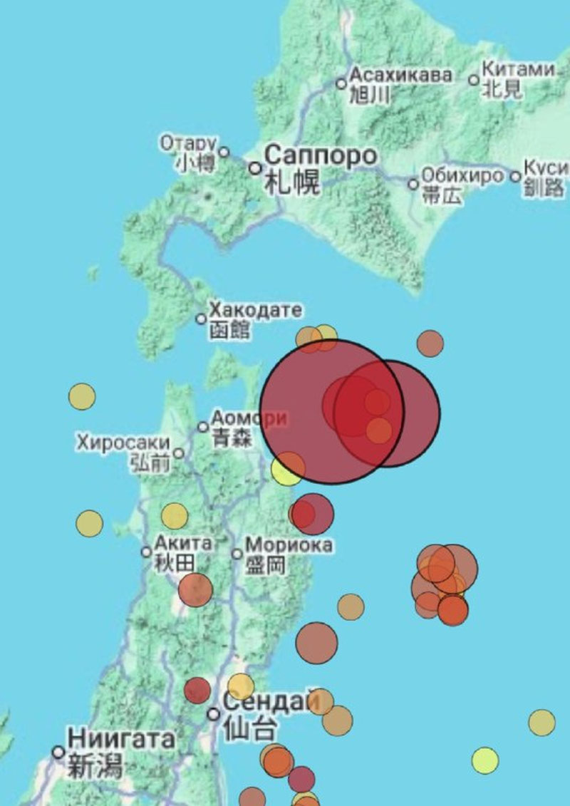 Изрображение 'Мощное землетрясение потрясло Японию (видео)'