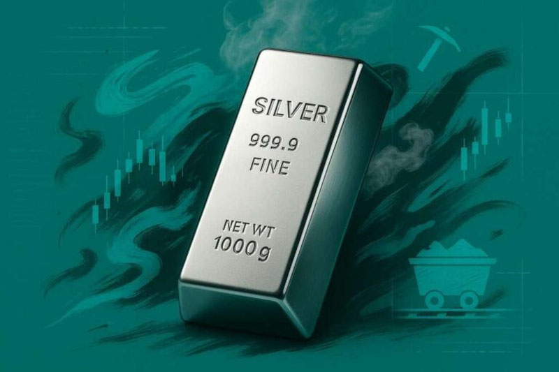 Image of 'The price of silver renewed its historical record.'