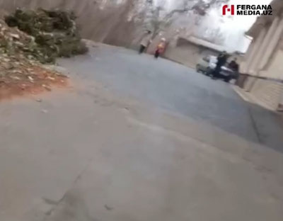 Image of 'In Fergana, did the uncle and nephew slap each other?'