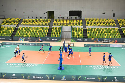 Изрображение 'Президент Парагвая осмотрел Олимпийский городок в Ташкенте'