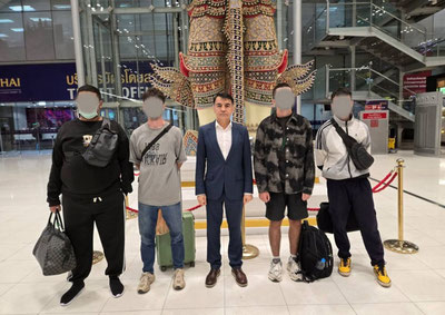 'Мьянмага сотиб юборилган ўзбек, қозоқ ва қирғиз фуқаролари ватанга қайтарилди'ning rasmi