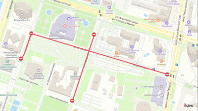 Изрображение 'Ряд центральнных улиц в Ташкенте закрывается в связи с подготовкой к Новому году'