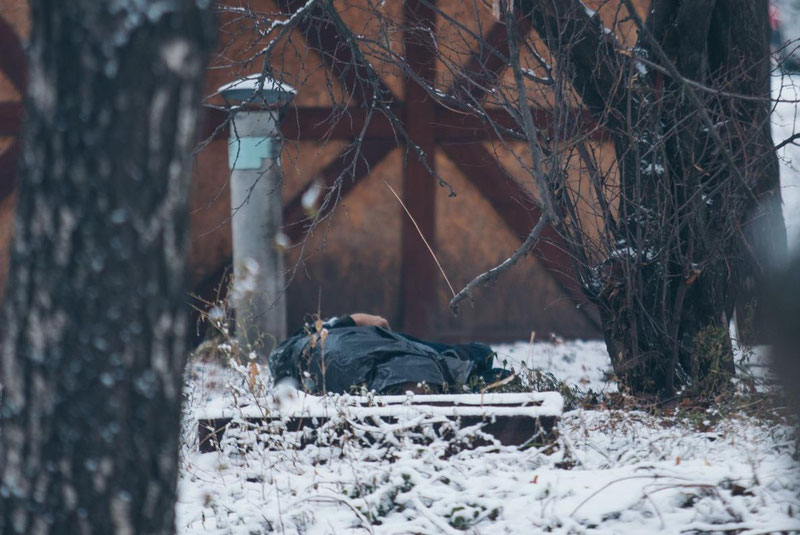 Image of 'In Kazakhstan, 3 people froze to death from the cold.'