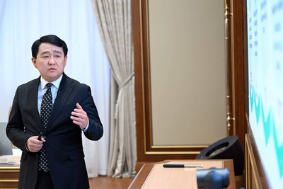 Изрображение 'Президенту представили планы по развитию рынка капитала'