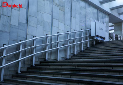 Image of 'Tashkent metro passenger cause train movement stopped'