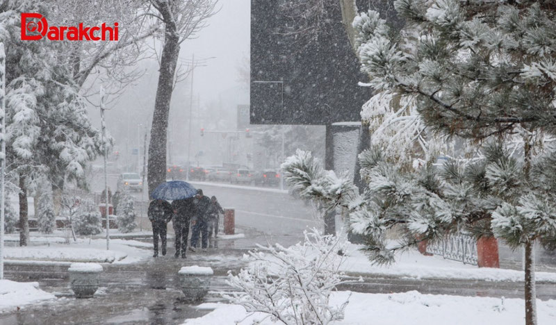 Image of 'Today the rain will turn into snow.'