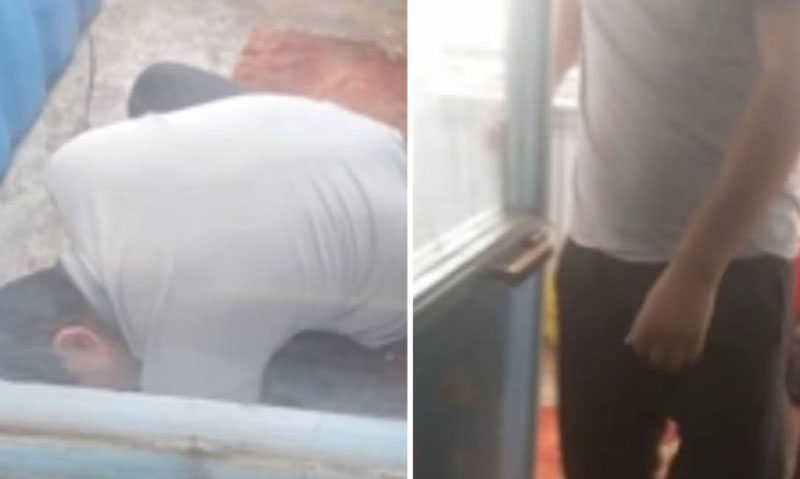 'Жиззахда алиментдан қарздор эр кўп қаватли уй балконида яшириниб юргани аниқланди'ning rasmi