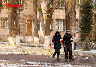 Изрображение 'В Ташкенте сегодня без осадков, +3'