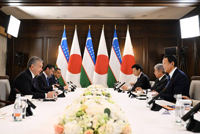 Изрображение 'Президент Узбекистана провёл ряд встреч в парламенте Японии'