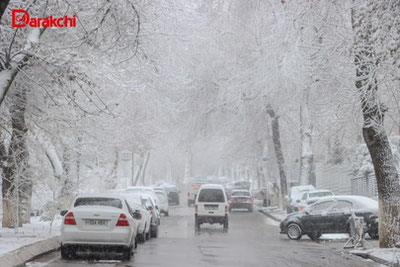 Image of 'Today, it is also snowing in some areas.'