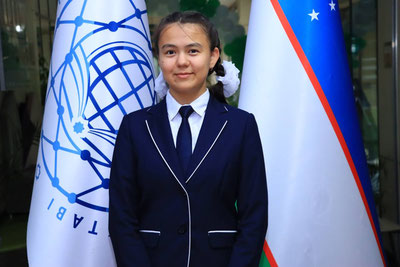 Изрображение 'В Фергане ученица 11-го класса выиграла полный грант на обучение в Гарвардском университете'