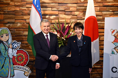 Изрображение 'Узбекистан и Япония вывели отношения на уровень расширенного стратегического партнерства'