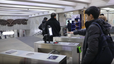 Изрображение 'Система оплаты проезда по ладони внедрена уже на 49 станцих столичного метро'