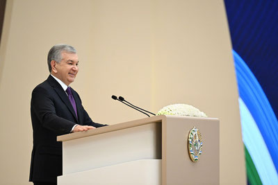 Image of 'The economy of Uzbekistan is transitioning to a technological and innovative growth model.'