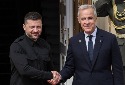 Image of 'Canada will allocate 2.5 billion dollars in aid to Ukraine.'